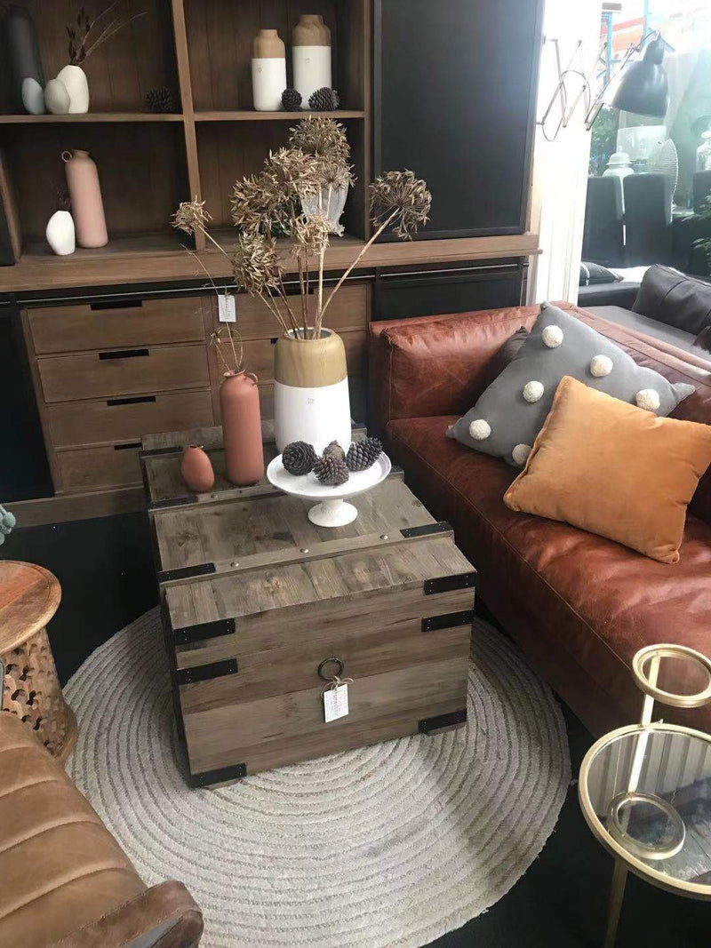 Trunk Wood Coffee Table $540 off