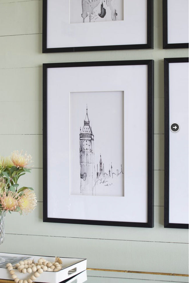 Architecture Wall Art S/4  70cm High