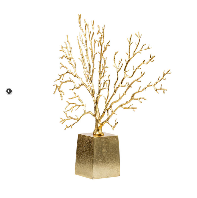 Aluminium Golden Tree Accent