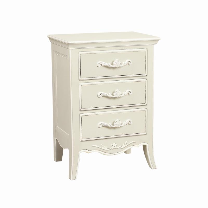 3 Drawers Bed Side-- LUBERON COLLECTION