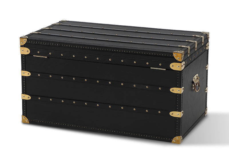 Leather Trunk Coffee Table WILL ARRIVE IN APRIL 23